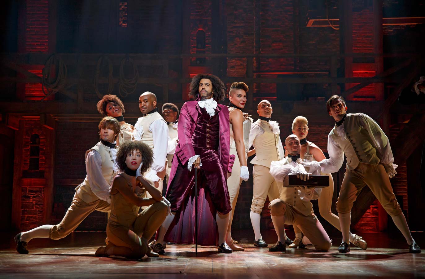 The Richard Rodgers Theatre on Broadway, home of Hamilton.